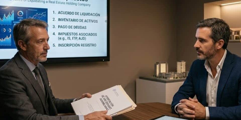 liquidar sociedad patrimonial