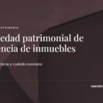 Sociedad patrimonial de tenencia de inmuebles — Sáez Abogados