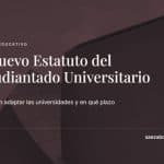 El nuevo Estatuto del Estudiantado Universitario — Sáez Abogados